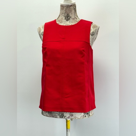 HALOGEN Bright Red sleeveless top size S - Picture 6 of 12
